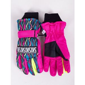 Yoclub Kids's Children's Winter Ski Gloves REN-0243G-A150 obraz
