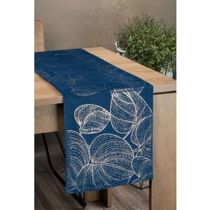 Eurofirany Unisex's Tablecloth 389938 Navy Blue obraz