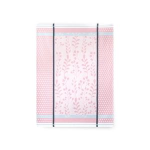 Zwoltex Unisex's Dish Towel Flora Pink/Pattern obraz
