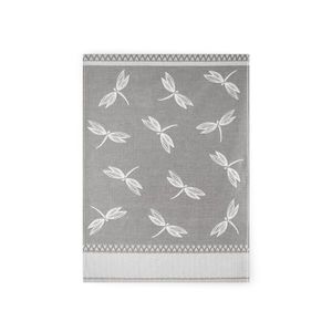 Zwoltex Unisex's Dish Towel Ważki Grey/Pattern obraz