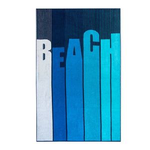 Zwoltex Unisex's Beach Towel Beach Navy Blue obraz