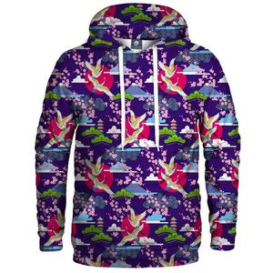 Aloha From Deer Unisex's Colorful Cranes Hoodie H-K AFD914 obraz