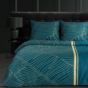 Eurofirany Unisex's Bed Linen 392318 Navy Blue obraz