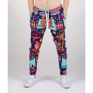 Aloha From Deer Unisex's Tribal Connections Sweatpants SWPN-PC AFD348 obraz