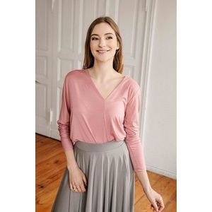 By Your Side Woman's Blouse Aloe Antic Rose obraz