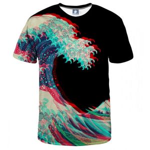 Aloha From Deer Unisex's Great Wave 3D T-Shirt TSH AFD596 obraz