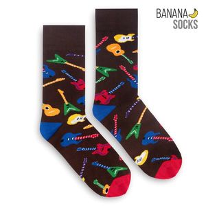 Banana Socks Unisex's Socks Classic Rock Star obraz