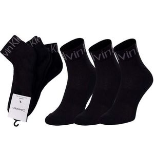 Sada tří párů černých pánských ponožek Calvin Klein - Pánské obraz