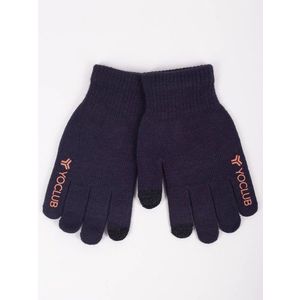 Yoclub Kids's Gloves RED-0245C-AA5E-006 Navy Blue obraz