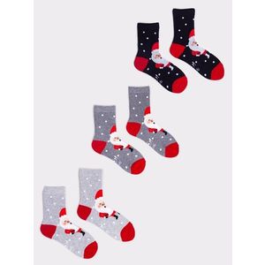Yoclub Kids's Christmas Socks 3-Pack SKA-X049U-AA00 obraz