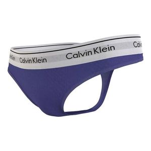 Calvin Klein Underwear Woman's Thong Brief 0000F3786EFPT Navy Blue obraz