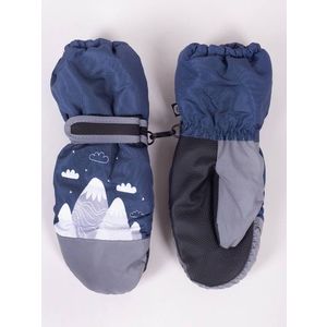 Yoclub Kids's Children'S Winter Ski Gloves REN-0295C-A110 Navy Blue obraz