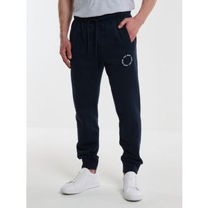 Big Star Man's Sweats Trousers Non Denim 350001 Navy Blue 403 obraz