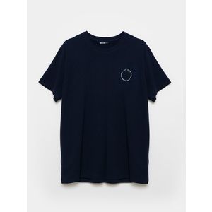 Big Star Man's T-shirt 152384 Navy Blue 403 obraz