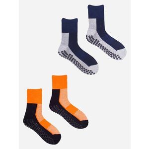 Yoclub Unisex's Half-Terry Socks With ABS 2-Pack SKA-0131U-AA0A-003 obraz