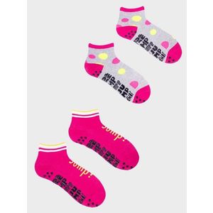 Yoclub Kids's Trampoline Socks 2-Pack SKS-0021G-AA0A-002 obraz