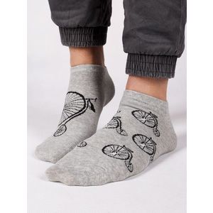 Yoclub Man's Ankle Funny Cotton Socks Pattern 1 Colours obraz