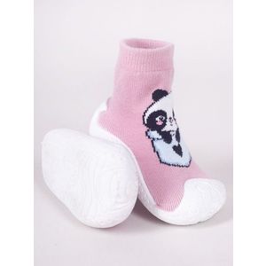 Yoclub Kids's Baby Girls' Anti-Skid Socks With Rubber Sole P2 obraz