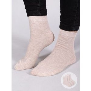 Yoclub Kids's Girls' Socks Plain With Silver Thread 3-Pack SKA-0025G-6700 obraz