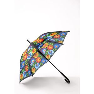 Folkstar Woman's Classic Umbrella Łowicki obraz