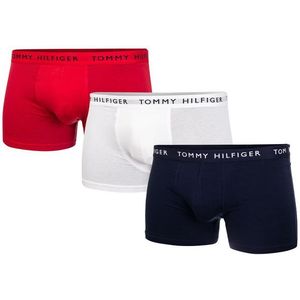 Tommy Hilfiger Sada tří pánských boxerek v bílé, modré a červené barvě Tommy Hil - Pánské obraz