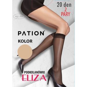 Raj-Pol Woman's Knee Socks Pation Eliza 20 DEN Visione obraz