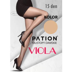 Raj-Pol Woman's Tights Pation Viola 15 DEN Visione obraz