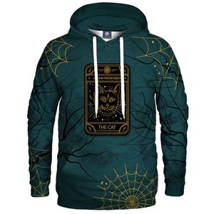 Aloha From Deer Unisex's The Cat Hoodie H-K AFD1000 obraz