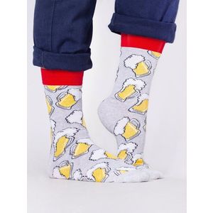 Yoclub Man's Cotton Socks Patterns Colors SKA-0054F-H800 obraz