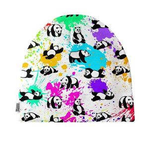 Mr. GUGU & Miss GO Man's Colours Of Panda Beanie MB 212251 obraz