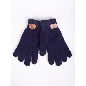 Yoclub Kids's Gloves RED-0211C-AA50-002 Navy Blue obraz