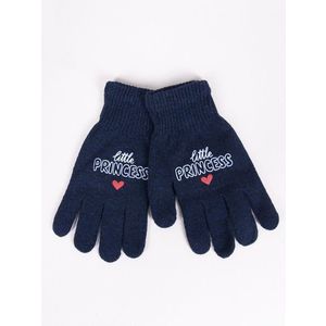 Yoclub Kids's Gloves RED-0119G-AA5A-001 Navy Blue obraz
