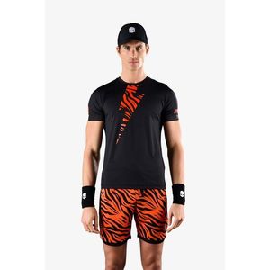 Pánské tričko Hydrogen Tiger Tech Tee Black/Orange Tiger XL obraz