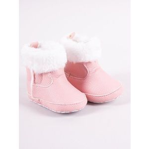 Dětské zimní boty Yoclub Yoclub_Velcro_Strappy_Girls'_Boots_OBO-0185G-0500_Pink obraz