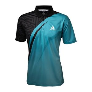Pánské tričko Joola Shirt Synergy Turquoise/Black L obraz
