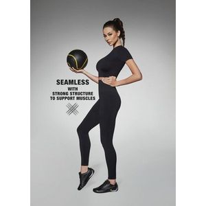 Bas Bleu Seamless CHALLENGE sports leggings with special material structure to support muscles obraz