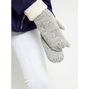 Gloves gray melange Yups bx4064. R03 obraz