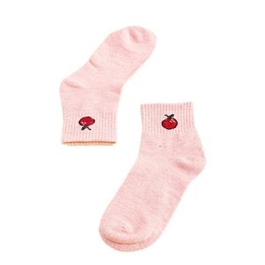 Children's socks Shelvt pink apple obraz