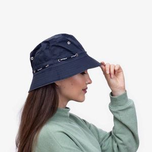 Women's bucket hat Shelvt navy blue obraz