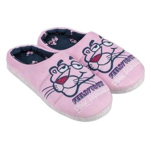 HOUSE SLIPPERS OPEN PINK PANTHER obraz