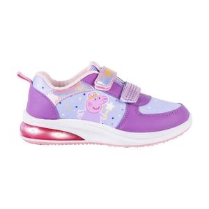SPORTY SHOES PVC SOLE WITH LIGHTS PEPPA PIG obraz