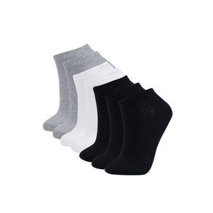 DEFACTO Women's Cotton 7-Pack Short Socks obraz