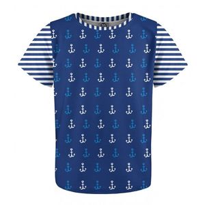 Mr. GUGU & Miss GO Kids's T-shirt KTS-P1632 Navy Blue obraz