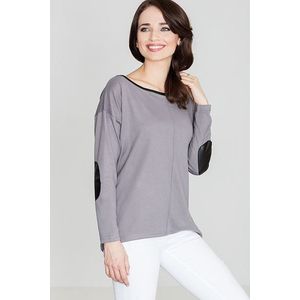 Lenitif Woman's Sweater K118 Grey obraz