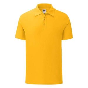 Iconic Polo Friut of the Loom Men's Yellow T-Shirt obraz