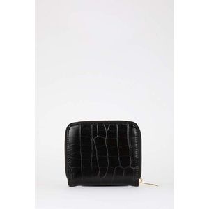 DEFACTO Women's Patterned Faux Leather Wallet obraz