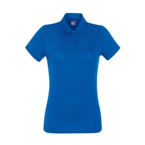 Blue Performance PoloFruit of the Loom T-shirt obraz