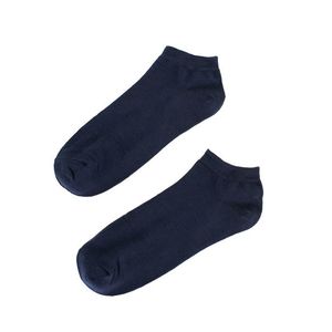 Classic men's socks Shelvt low navy blue obraz