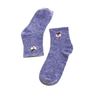 Children's socks Shelvt blue heart obraz