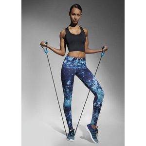 Bas Bleu Leggings LAGUNA elastic with fashionable print obraz